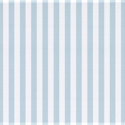 Light Blue Striped Waterproof Mouse Pad Non-Slip Rubber