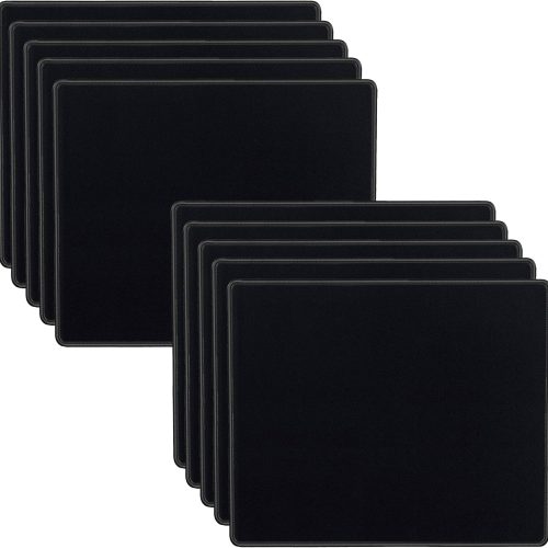 10-Pack Mouse Pads 8.66x7.1in Waterproof Stitched Edges Non-Slip